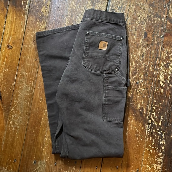 Carhartt brown utility pants (30x34) - Picture 2 of 4